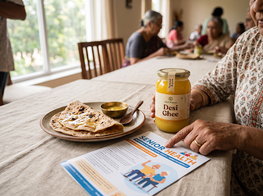 What Nutritional Advantages Does A2 Desi Ghee Offer Senior Citizens?