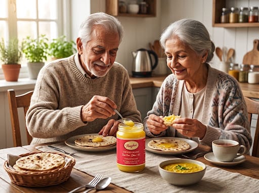 What Should Senior Citizens Know About A2 Desi Ghee?