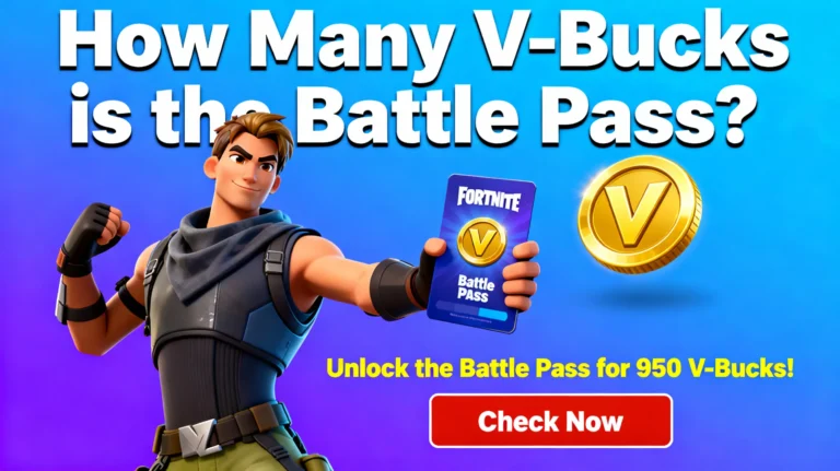 Read more about the article How many V Bucks is the battle pass?