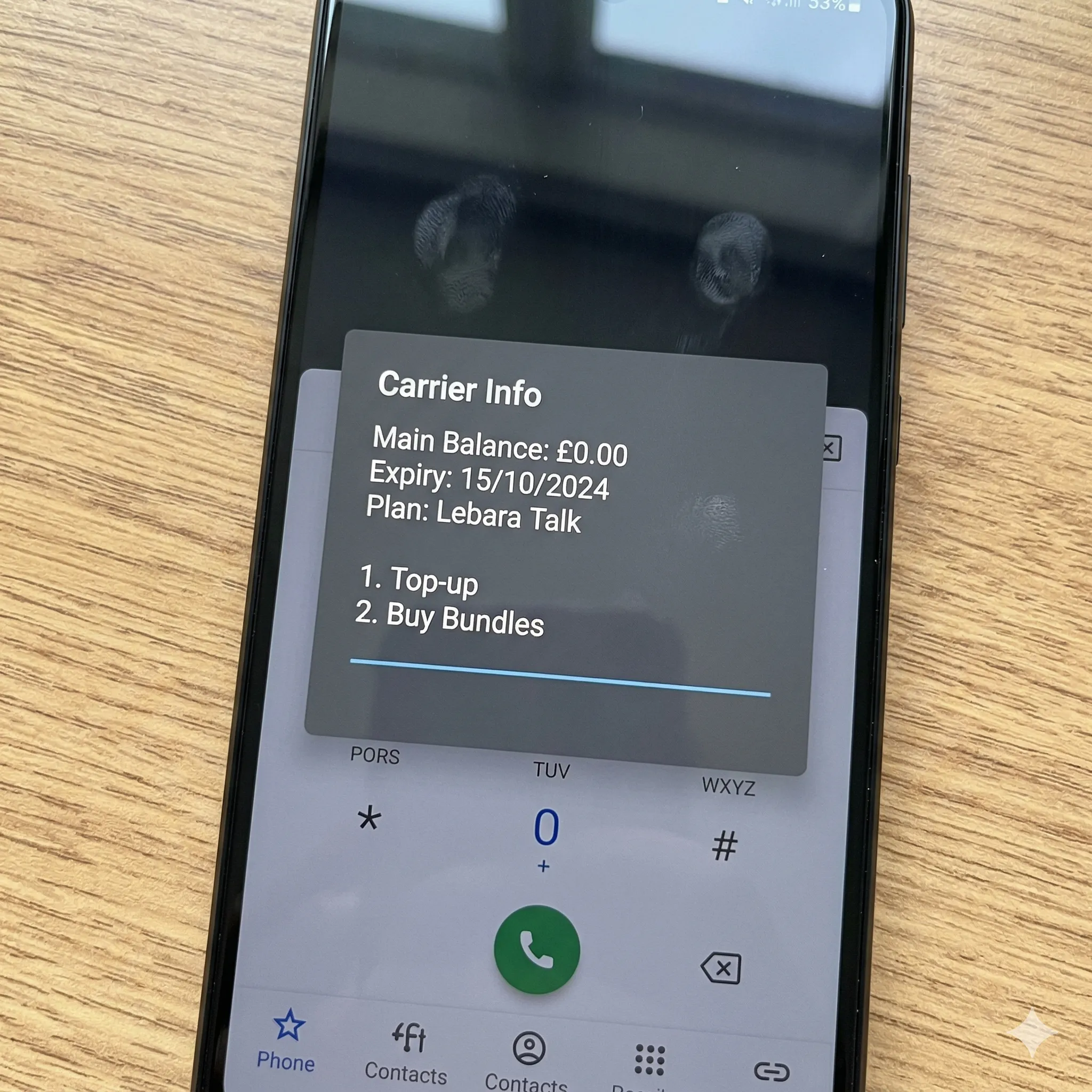 How to check lebara data balance