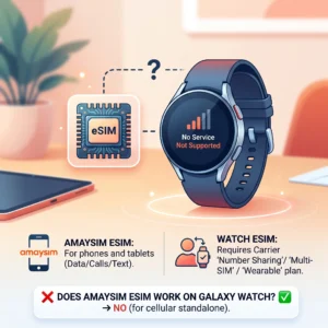 Read more about the article Can amaysim esim work on galaxy watch?