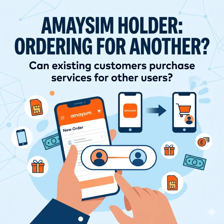 Read more about the article Can an amaysim holder order for another amaysim?